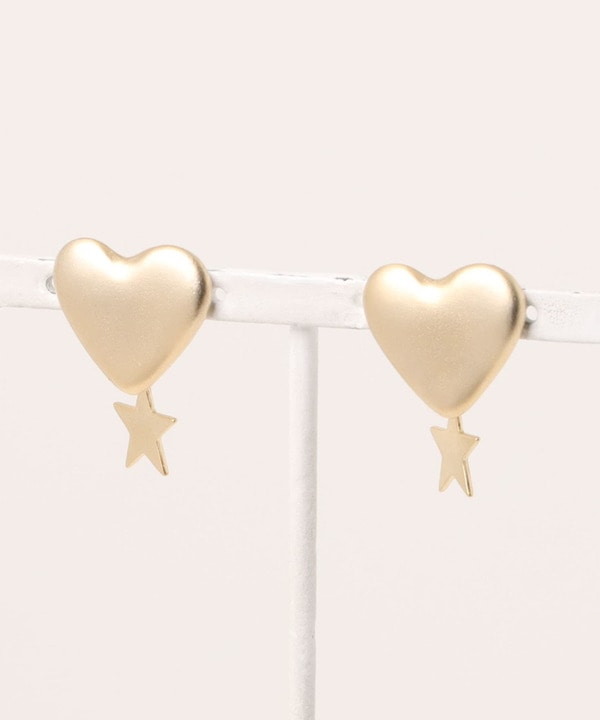 HEART STAR★ PIERCE EARRINGS 詳細画像 3