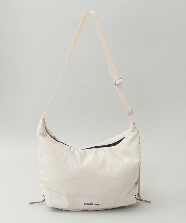 SIDE GATHER NYLON PADDED SHOULDER BAG 詳細画像 4