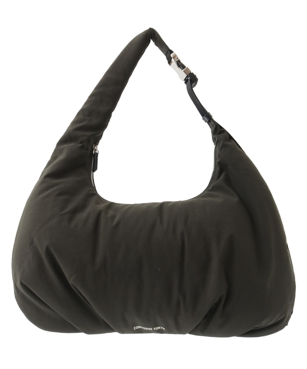 2WAY NYLON GATHER MOON SHOULDER BAG 詳細画像 カーキ 1