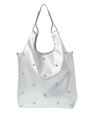 2WAY STUDS SHOPPING TOTE BAG