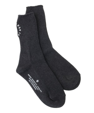 CIRCLE LOGO RIB SOX