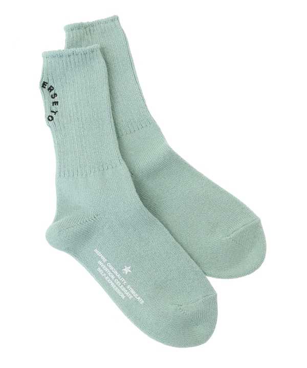 CIRCLE LOGO RIB SOX 詳細画像 ミント 1