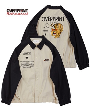 【over print】TIGER COACH JACKET (ZERO ZERO HERO)