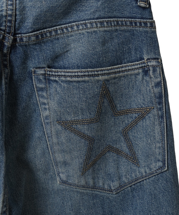 【KURO】WIDE DENIM PANTS LIGHT INDIGO (WOMEN'S) 詳細画像 27