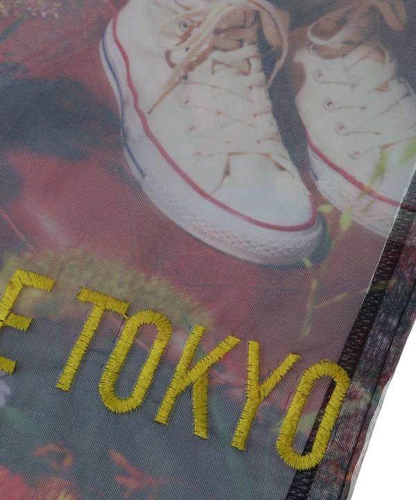 【BRIGITTE TANAKA】PHOTO ORGANZA TOTE BAG 詳細画像 5