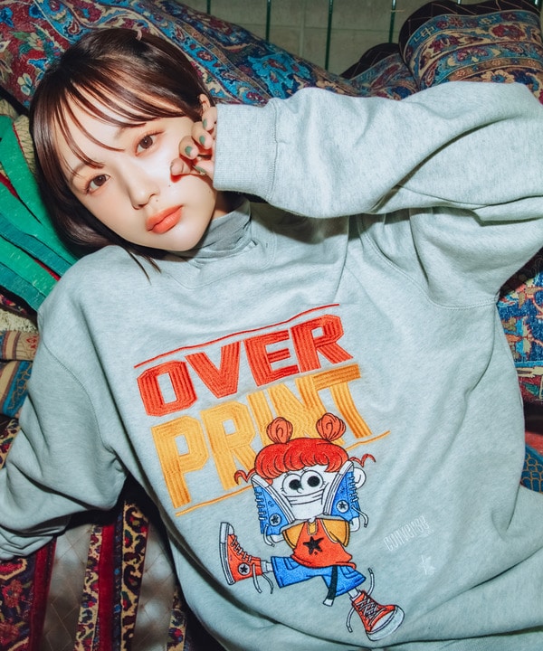 【over print】STREET GIRL SWEAT (ZERO ZERO HERO) 詳細画像 8