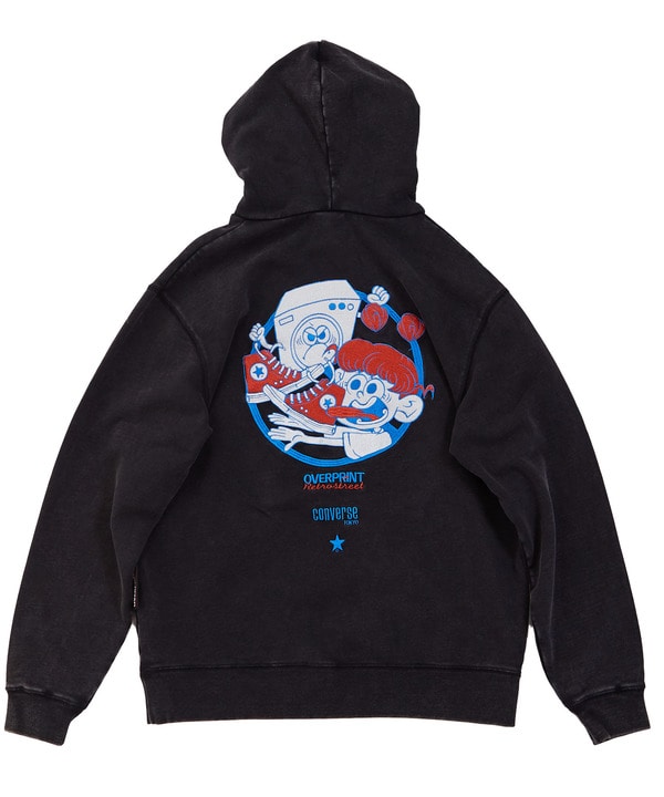 【over print】WASHING MACHINE HOODIE (ZERO ZERO HERO) 詳細画像 10