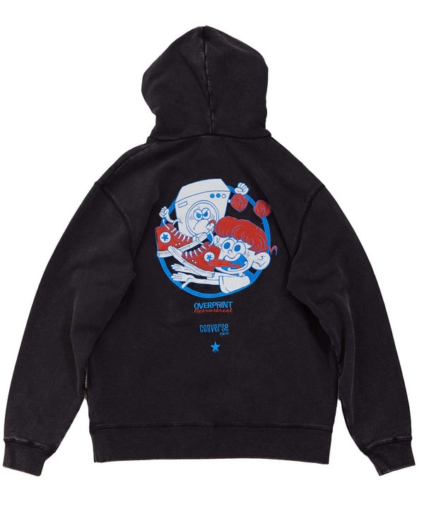 【over print】WASHING MACHINE HOODIE (ZERO ZERO HERO) 詳細画像 12