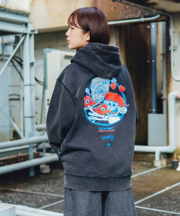 【over print】WASHING MACHINE HOODIE (ZERO ZERO HERO) 詳細画像 7