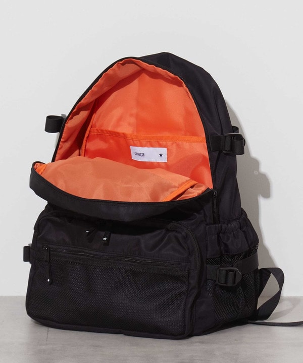 MESH POCKET NYLON BACKPACK 詳細画像 6