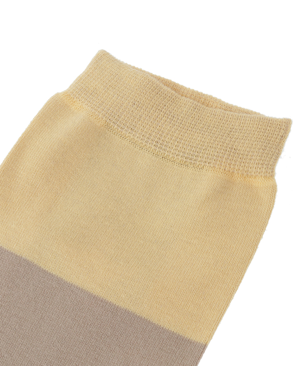 STAR FOIL PRINT COLOR BLOCK SOCKS 詳細画像 3