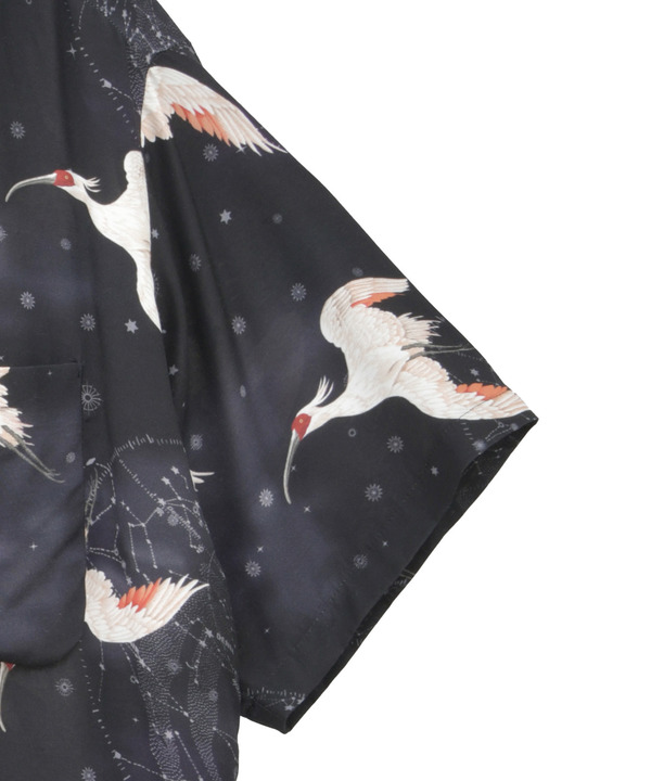【NIPOALOHA】"朱鷺-TOKI" SHORT SLEEVE SHIRT 詳細画像 10