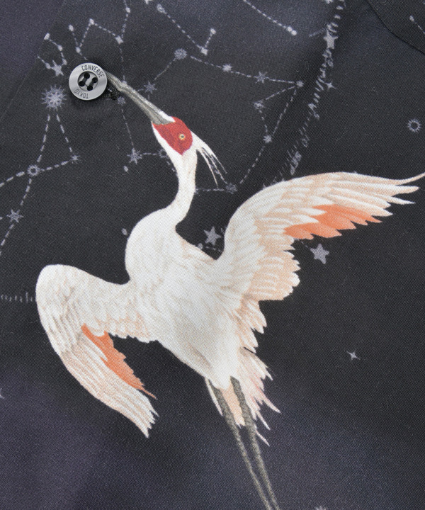 【NIPOALOHA】"朱鷺-TOKI" SHORT SLEEVE SHIRT 詳細画像 12