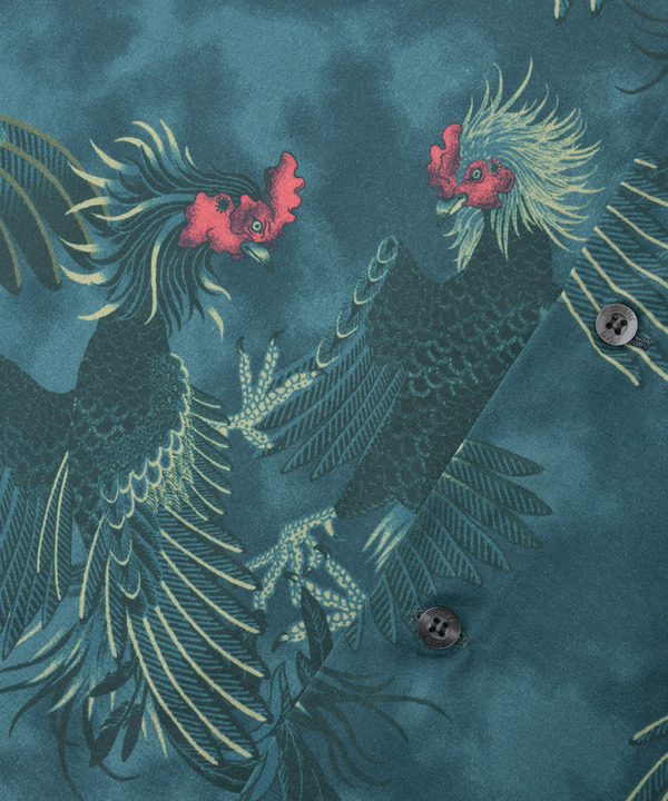 【NIPOALOHA】"軍鶏-SHAMO" SHORT SLEEVE SHIRT 詳細画像 10