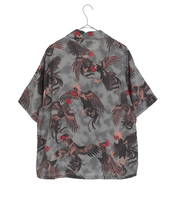 【NIPOALOHA】"軍鶏-SHAMO" SHORT SLEEVE SHIRT 詳細画像 21