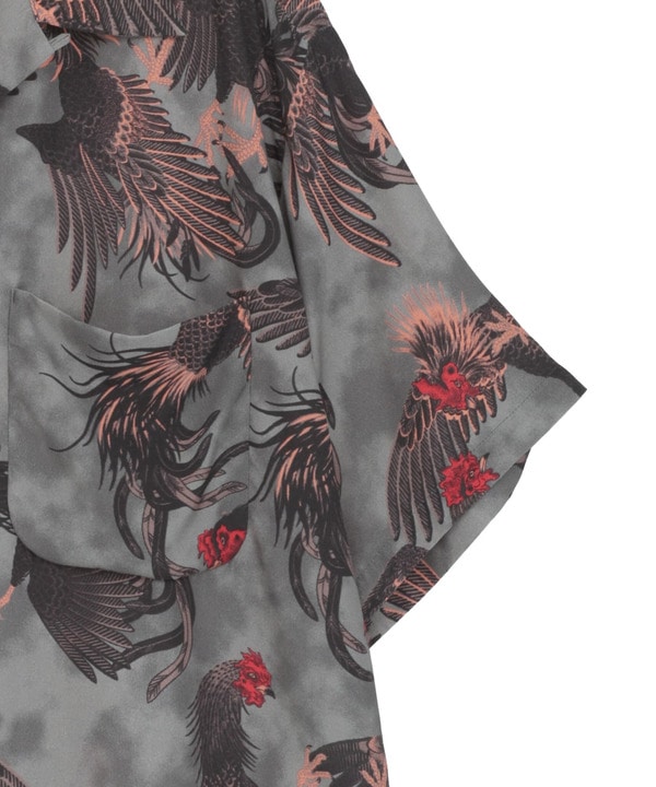 【NIPOALOHA】"軍鶏-SHAMO" SHORT SLEEVE SHIRT 詳細画像 30
