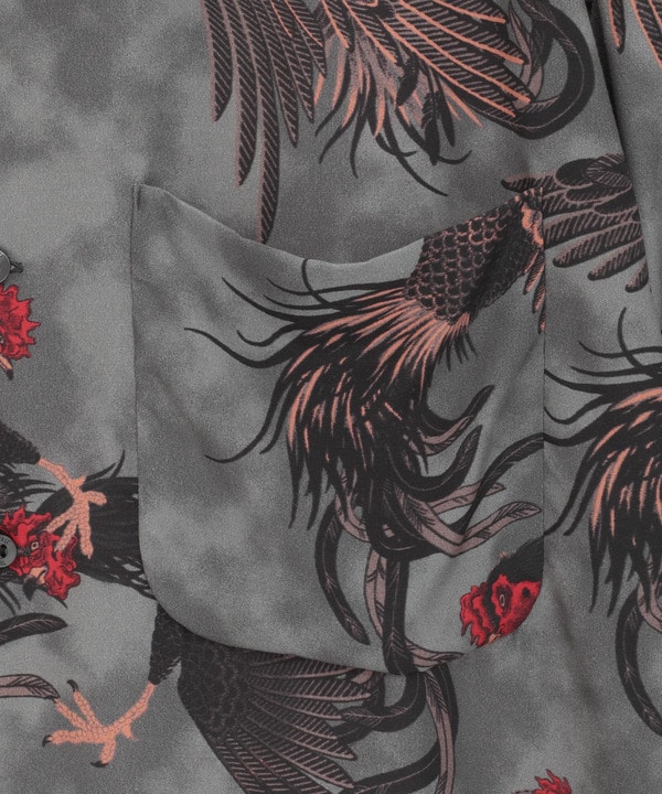 【NIPOALOHA】"軍鶏-SHAMO" SHORT SLEEVE SHIRT 詳細画像 32