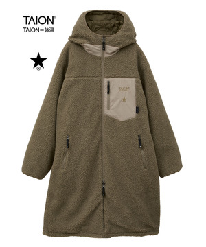 【TAION】MILITARY STAR★ QUILTING ＆ BOA REVERSIBLE COAT(UNISEX)