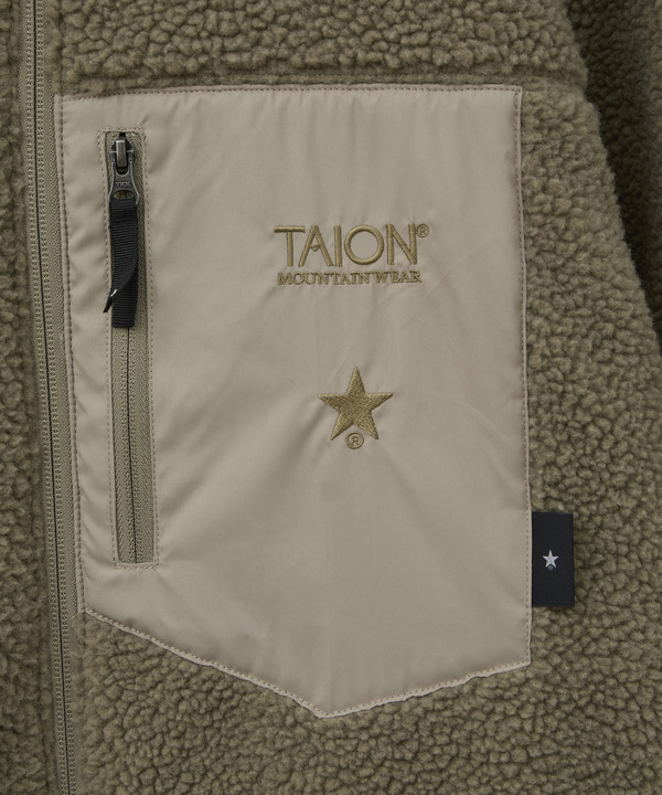 【TAION】MILITARY STAR★ QUILTING ＆ BOA REVERSIBLE COAT(UNISEX) 詳細画像 18