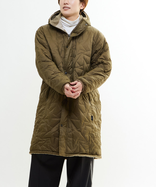 【TAION】MILITARY STAR★ QUILTING ＆ BOA REVERSIBLE COAT(UNISEX) 詳細画像 20