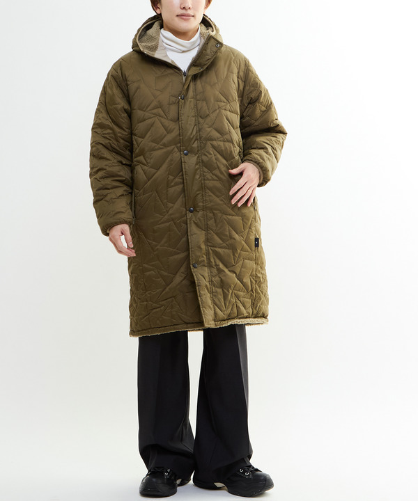 【TAION】MILITARY STAR★ QUILTING ＆ BOA REVERSIBLE COAT(UNISEX) 詳細画像 21