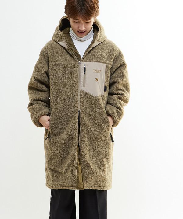 【TAION】MILITARY STAR★ QUILTING ＆ BOA REVERSIBLE COAT(UNISEX) 詳細画像 22
