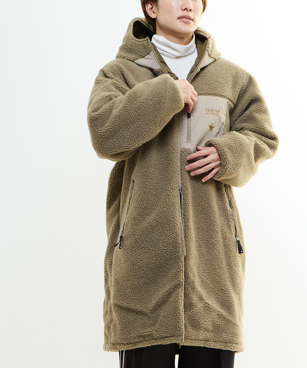 【TAION】MILITARY STAR★ QUILTING ＆ BOA REVERSIBLE COAT(UNISEX) 詳細画像 25