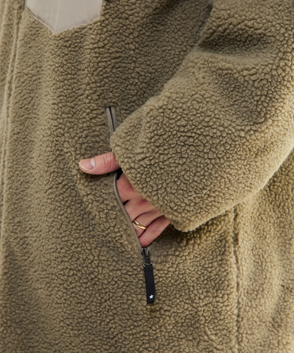 【TAION】MILITARY STAR★ QUILTING ＆ BOA REVERSIBLE COAT(UNISEX) 詳細画像 28