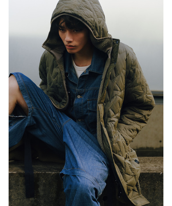 【TAION】MILITARY STAR★ QUILTING ＆ BOA REVERSIBLE COAT(UNISEX) 詳細画像 5