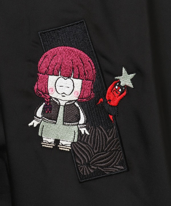アニメ【ぼっち・ざ・ろっく！】【HUMAN ROBOT】「廣井きくり」OVERSIZE SOUVENIR JACKET 詳細画像 6