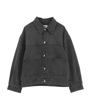 【KURO】DENIM JACKET/ GREY