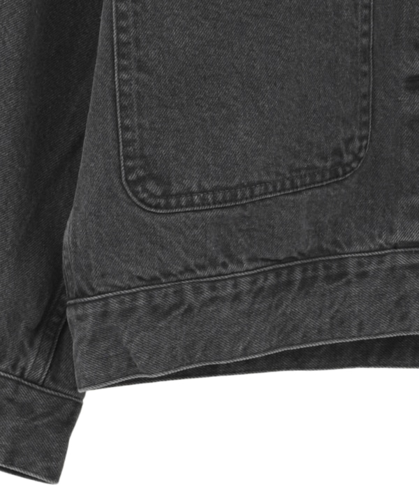 【KURO】DENIM JACKET/ GREY 詳細画像 5