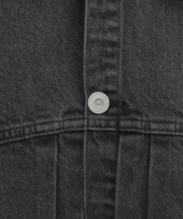 【KURO】DENIM JACKET/ GREY 詳細画像 6