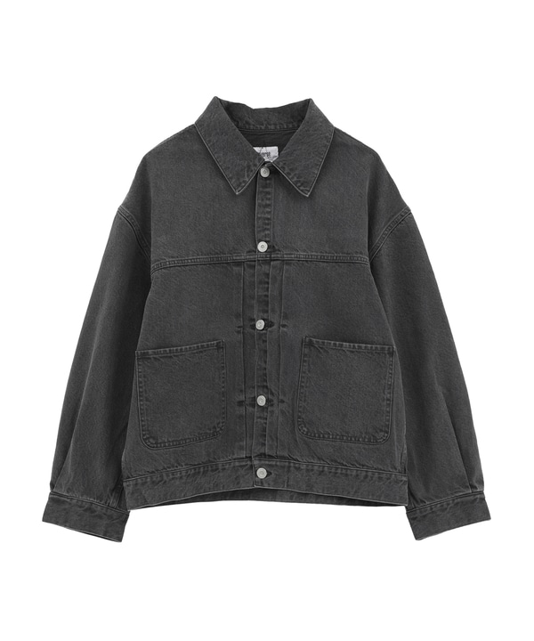 【KURO】DENIM JACKET/ GREY 詳細画像 グレー 1