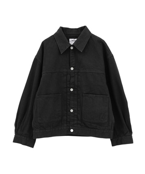 【KURO】DENIM JACKET/ BLACK