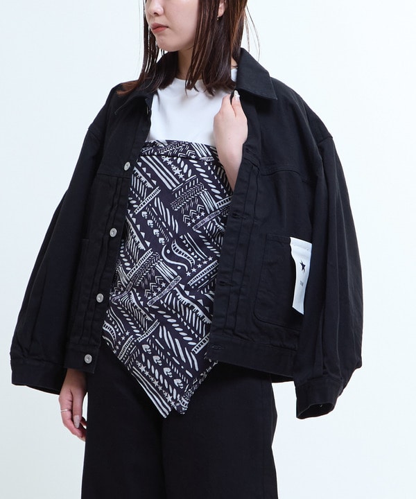 【KURO】DENIM JACKET / BLACK 詳細画像 11