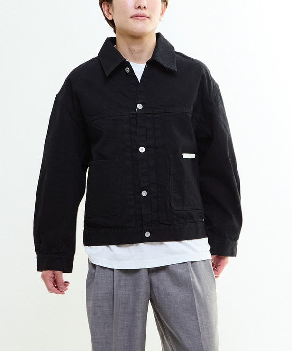 【KURO】DENIM JACKET / BLACK 詳細画像 16
