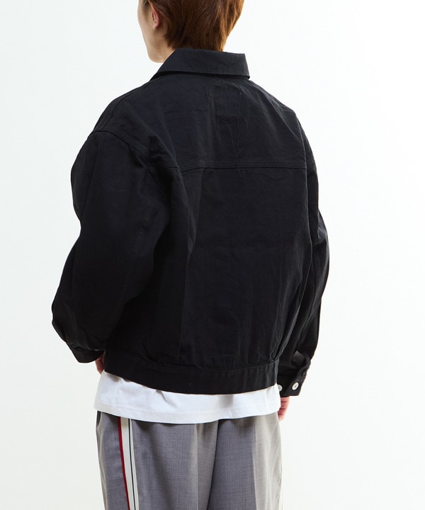 【KURO】DENIM JACKET / BLACK 詳細画像 18