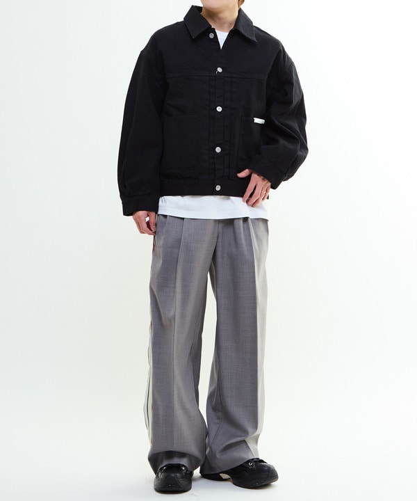【KURO】DENIM JACKET / BLACK 詳細画像 19