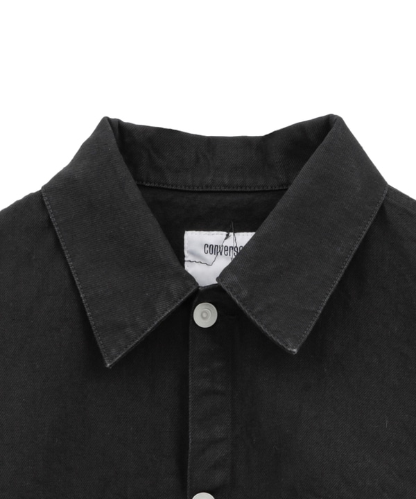 【KURO】DENIM JACKET/ BLACK 詳細画像 2