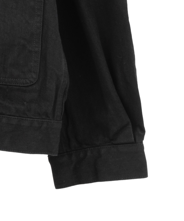 【KURO】DENIM JACKET/ BLACK 詳細画像 4