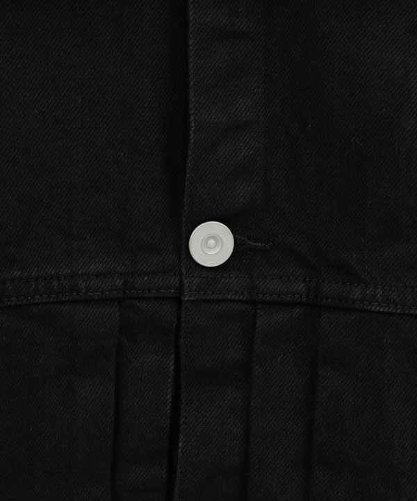 【KURO】DENIM JACKET/ BLACK 詳細画像 6