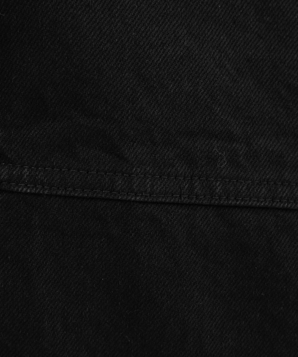 【KURO】DENIM JACKET/ BLACK 詳細画像 7