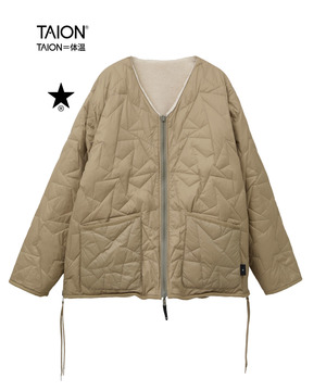 【TAION】MILITARY STAR★ QUILTING ＆ BOA REVERSIBLE JACKET(UNISEX)