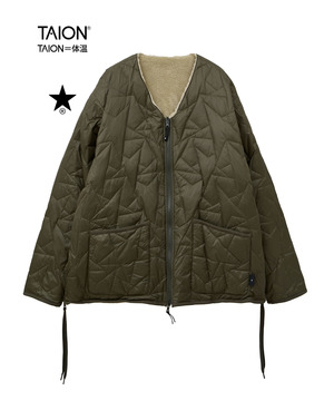 【TAION】MILITARY STAR★ QUILTING ＆ BOA REVERSIBLE JACKET(UNISEX)