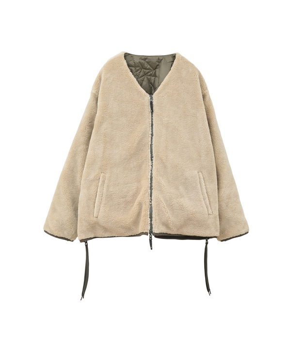【TAION】MILITARY STAR★ QUILTING ＆ BOA REVERSIBLE JACKET(UNISEX) 詳細画像 18