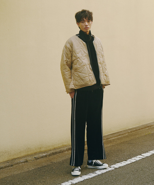 【TAION】MILITARY STAR★ QUILTING ＆ BOA REVERSIBLE JACKET(UNISEX) 詳細画像 4