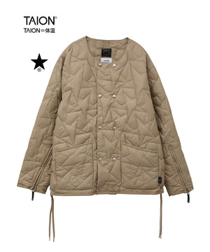 【TAION】MILITARY STAR★ QUILTING JACKET(UNISEX)