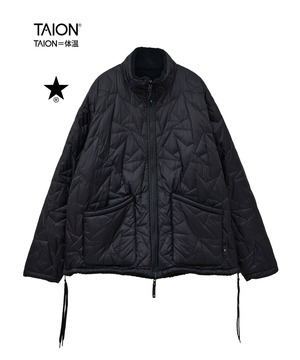 【TAION】MILITARY STAR★ QUILTING ＆ BOA REVERSIBLE STAND JACKET(UNISEX)