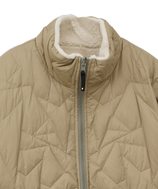 【TAION】MILITARY STAR★ QUILTING ＆ BOA REVERSIBLE STAND JACKET(UNISEX) 詳細画像 10